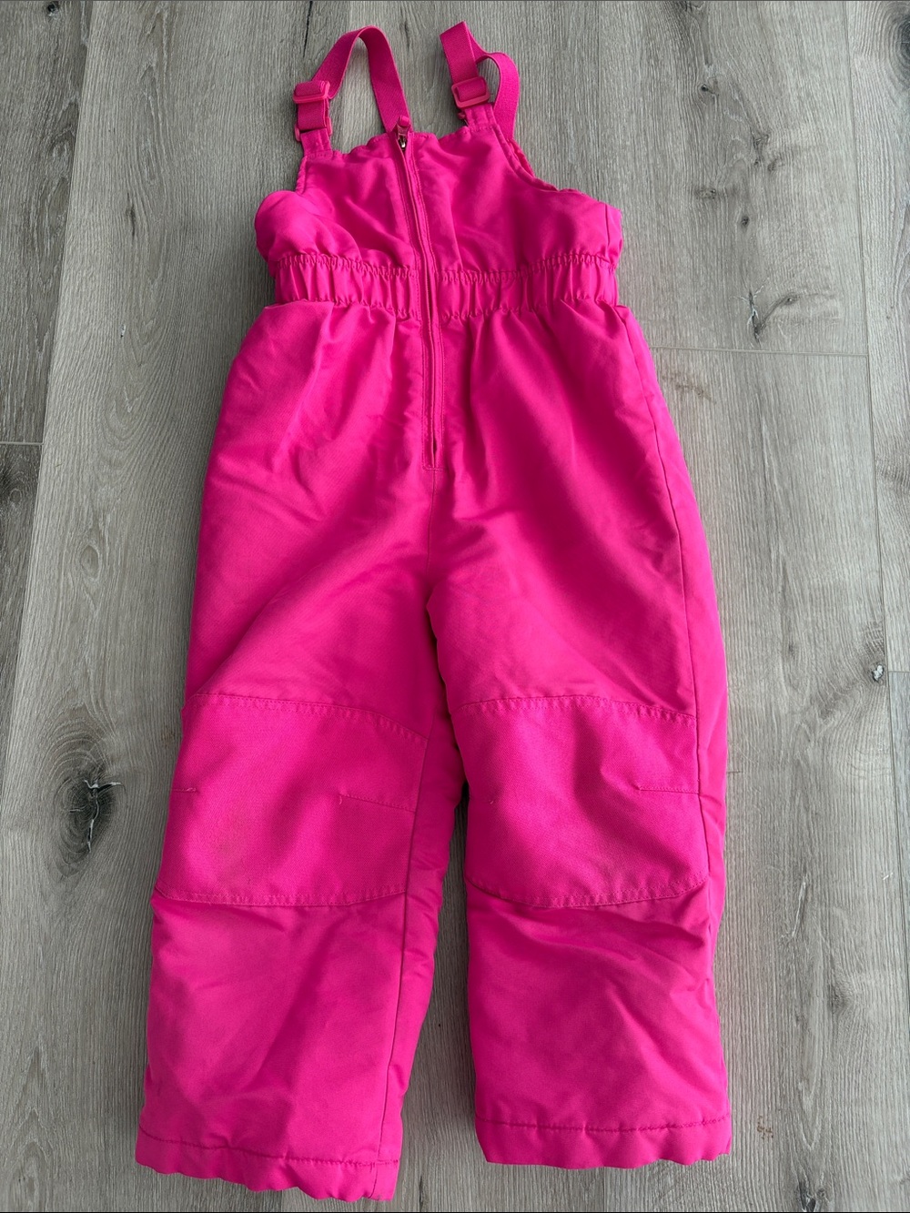 Healthtex kids Insulated Snow Bib Overalls - Hot Pink 5T